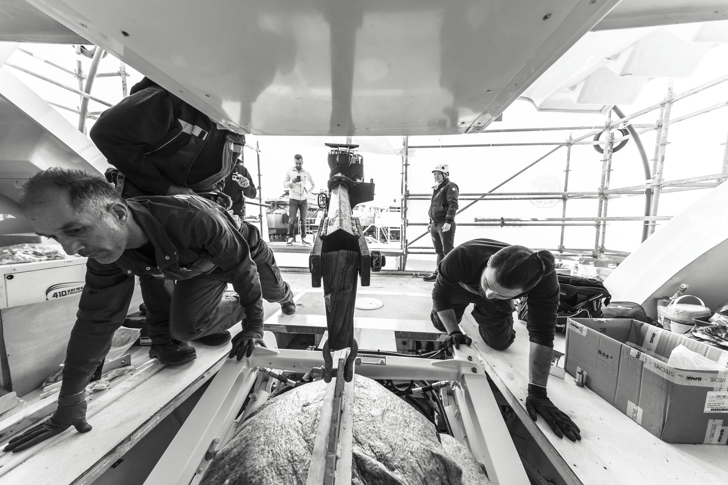 Réparations mécanique yachts